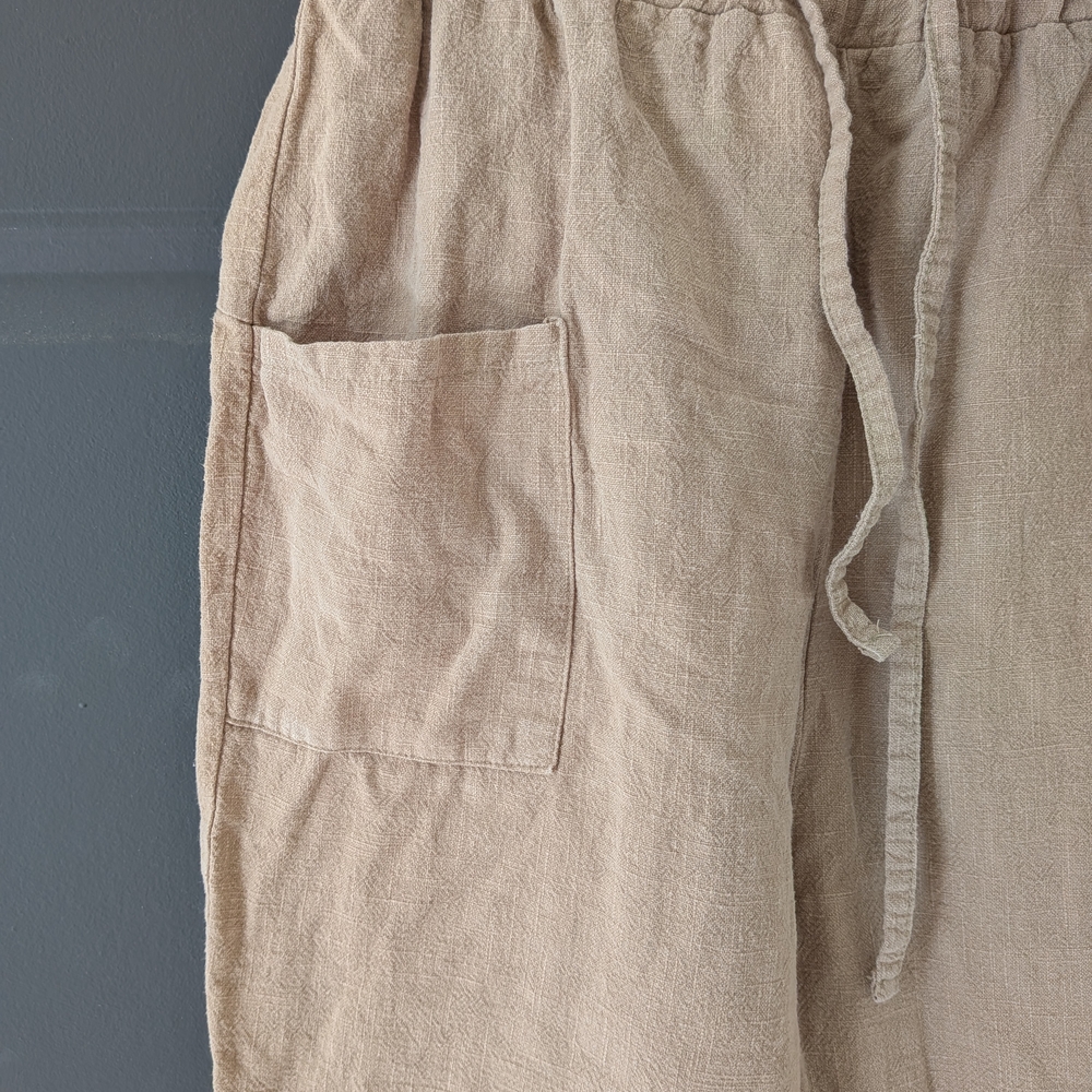 Drawstring Linen Pants - Picture 7 of 13